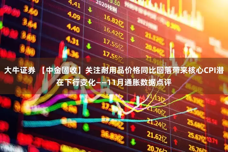 大牛证券 【中金固收】关注耐用品价格同比回落带来核心CPI潜在下行变化——11月通胀数据点评